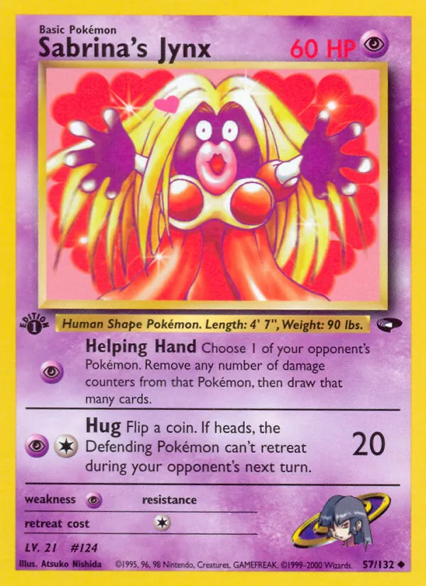 Sabrina's Jynx, Gym Booster 2: Challenge from the Darkness
