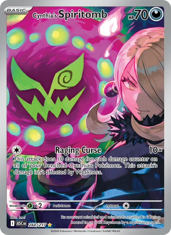 Cynthia's Spiritomb, Mega Dream ex